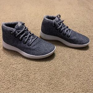 Allbirds Wool Runner Up Mizzles Womens WRUM W8 Gray Running Shoes Sneakers